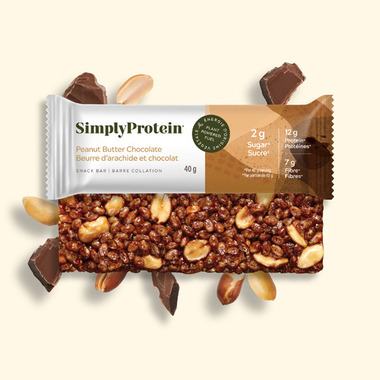 Buy Simply Protein Plant Based Protein Bars Peanut Butter Chocolate at ...