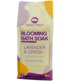 Happy Hippo Bath Co. Blooming Bath Soak Lavender & Lemon