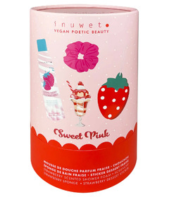 Inuwet Bath Set Accessories Strawberry