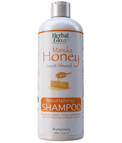Herbal Glo Nourishing Shampoo Manuka Honey & Sweet Almond 