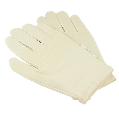 unbleached cotton gloves