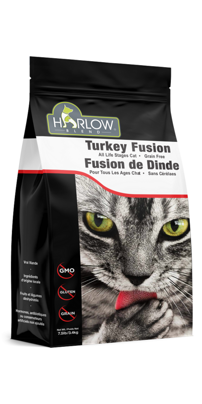 Buy Harlow Blend All Life Stages Cat Formula Turkey Fusion At Well Ca Free Shipping 49 In Canada