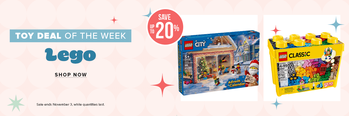 Toy deal of the week: save up to 20% on Lego