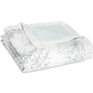 aden + anais Bamboo Silky Soft Dream Blanket Metallic Skylight Birch aden + anais Bamboo Silky Soft Dream Blanket Metallic Skylight Birch