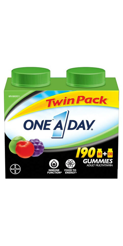 Buy One A Day Gummies Adult Multivitamin Bonus Pack At Well.ca | Free ...