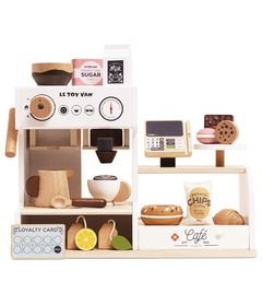 Le Toy Van Wooden Barista Cafe Shop