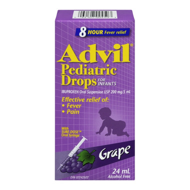 Advil Pediatric Drops For Infants Grape Advil Pediatric Drops For Infants Grape
