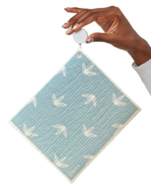 Papaya Reusable Paper Towel Pack Baby Blues