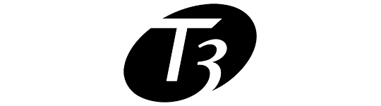 T3 brand logo