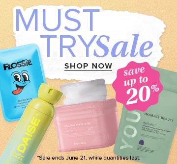 Must Try Sale: Save up to 20%