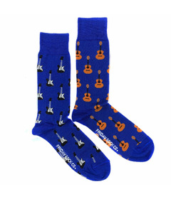Friday Sock Co. Men's Acoustic Guitar & Electric Guitar Socks