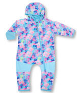 Therm Kids All-Weather Fleece Onesie Electric Floral
