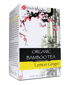 Uncle Lee's Organic Bamboo Lemon Ginger Tea