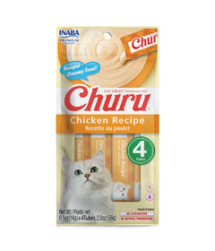 INABA CHURU Lickable Cat Treat Chicken Recipe