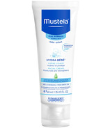 Crème hydratante pour le visage de bébé par Mustela