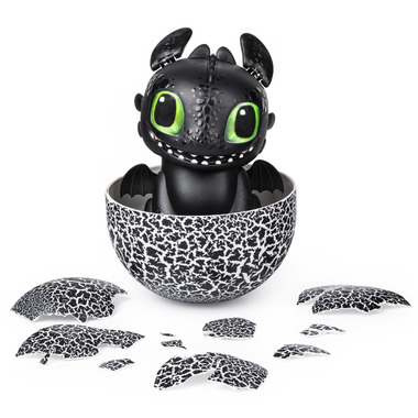 Buy DreamWorks Dragons Hatching Toothless Interactive Baby Dragon with ...