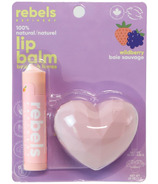 Rebels Refinery Pink Heart Lip Balm Wildberry