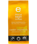 Ethical Bean Coffee Sweet Espresso Medium Dark Roast Ground Coffee