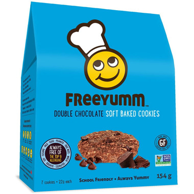 FreeYumm Double Chocolate Cookies FreeYumm Double Chocolate Cookies