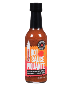Pepper North Black Cherry & Reaper Peppers Hot Sauce