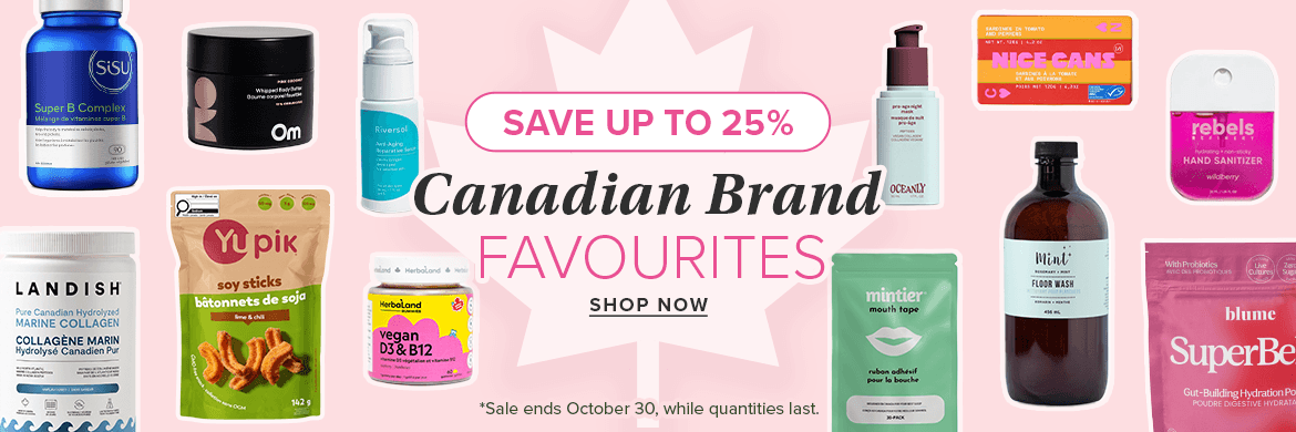 Save up to 25% on Canadian Brand Favourites