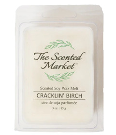 image of The Scented Market Wax Melt Cracklin' Birch with sku:309161