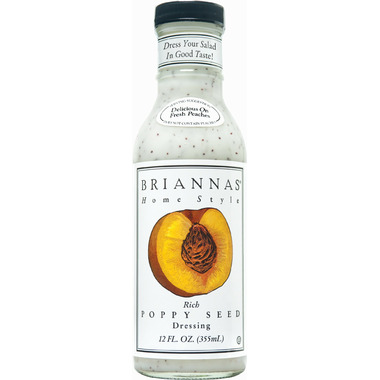 briannas rich poppy seed dressing 12 oz - walmartcom on briannas salad dressing canada