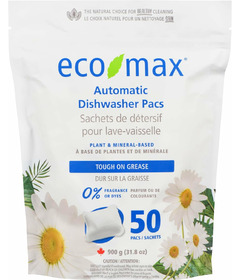 eco-max Automatic Dishwasher Pacs Fragrance-Free