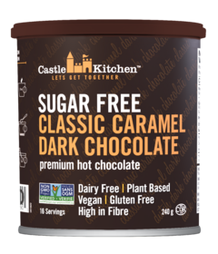 Castle Kitchen Chocolat chaud sans sucre Caramel classique Chocolat noir