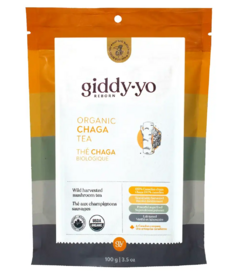Thé Chaga biologique Giddy Yo