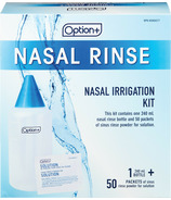 Kit de rinçage nasal Option+