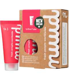 Nuud Microsilver Deodorant Cream Single