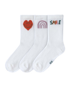 Lassig Little Gang Tennis Socks GOTS Smile