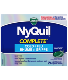 Vicks NyQuil COMPLETE Cough, Cold & Flu Relief