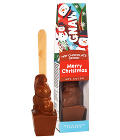 Gnaw Hot Chocolate Spoon Merry Christmas Snowman 