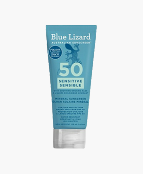 Spend $35+ on Blue Lizard products and receive a FREE SPF 50 Sensitive Lotion.