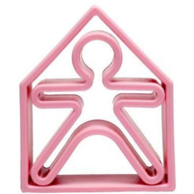 dena Toys 1 Kid and 1 House Soft Pink dena Toys 1 Kid and 1 House Soft Pink