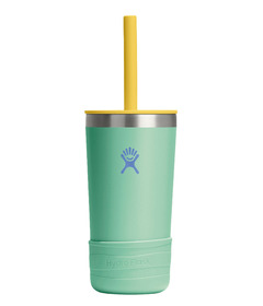 Hydro Flask Kids Tumbler with Straw & Boot Mermaid Green