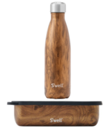 S'well Teakwood Bottle + Box Bundle