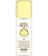 Sun Bum lotion solaire minérale pour bébés avec applicateur à bille, FPS 50