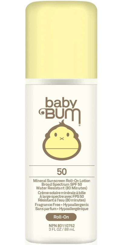 Buy Sun Bum Baby Bum Mineral SPF 50 Sunscreen Roll-On Lotion at
