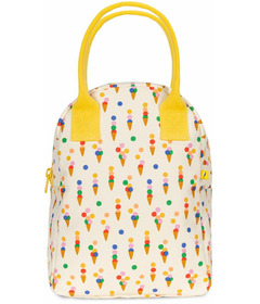 Fluf Zipper Lunch Bag Summer Cones