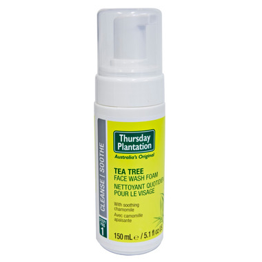 thursday plantation tea tree face wash thursday plantation tea tree face wash