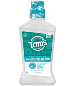 image of Tom's Of Maine Refreshing Mint Sea Salt Mouthwash with sku:181551