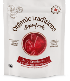 Organic Traditions Daily Cranberry+ with Probiotics