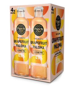 Punch Club Craft Mocktail Grapefruit Paloma 0%