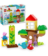 Jouet LEGO DUPLO Peppa Pig Jardin et cabane dans les arbres 