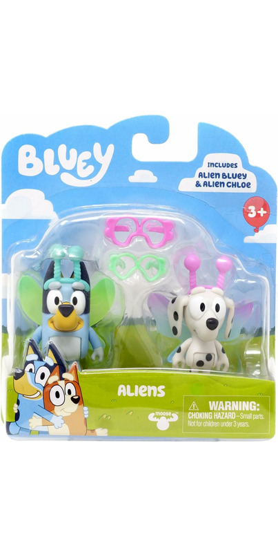 Buy Bluey Figures Pack Aliens Bluey & Chloe at Well.ca | Free Shipping ...