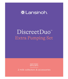 Lansinoh DiscreetDuo™ Extra Pumping Set