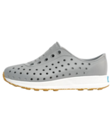 Native Shoes Kids Robbie Pigen Grey and Shell White